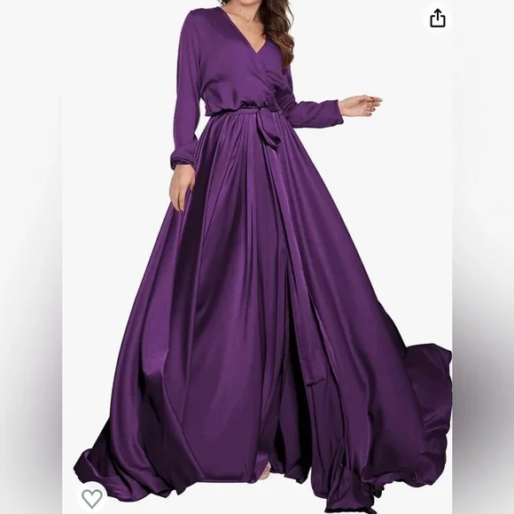 princess polly baby blue dress Strapless Satin Wedding Gown Modest Wedding Dresses VW2034  Viniodress